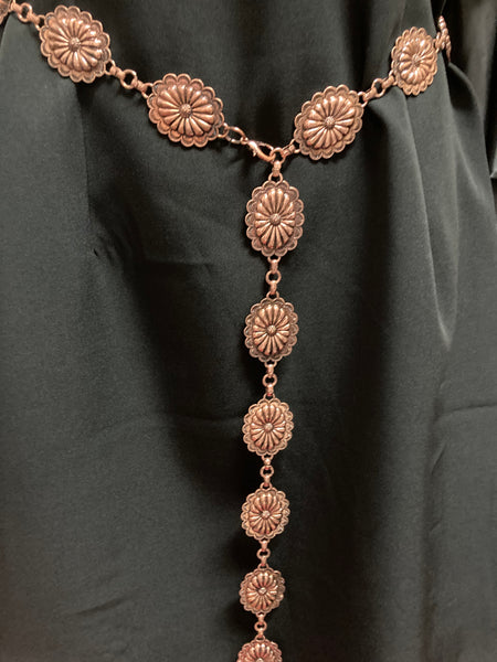 Concho belt/necklace combination