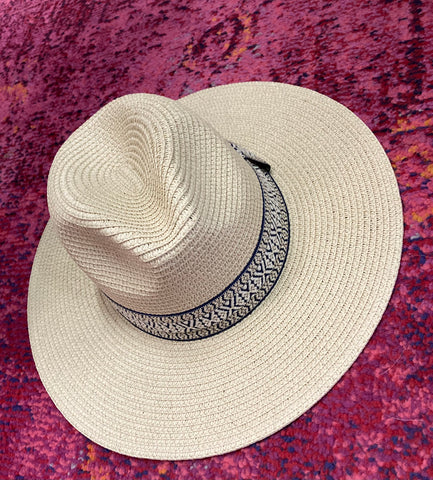 Boho Panama straw Hat