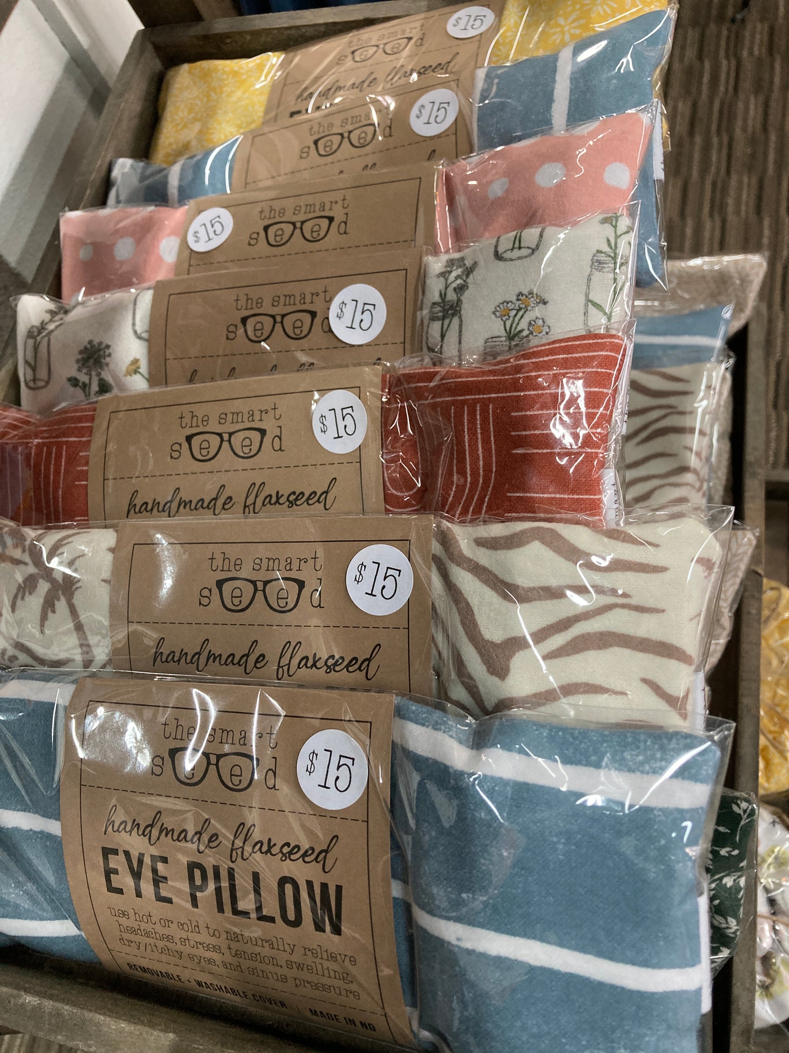 eye pillow flax pack