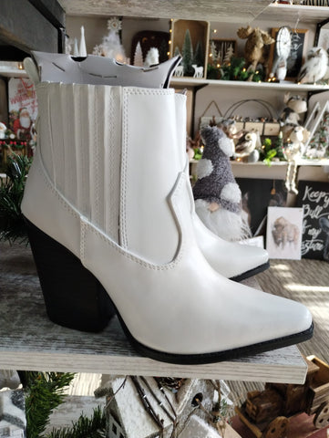 SALE!!!!  White Booties OVER 70% OFF!!!!