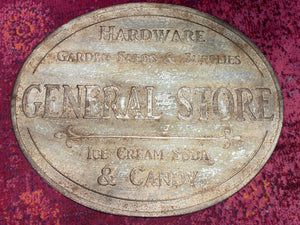 GENERAL STORE sign