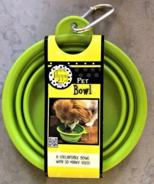 collapsible pet bowl